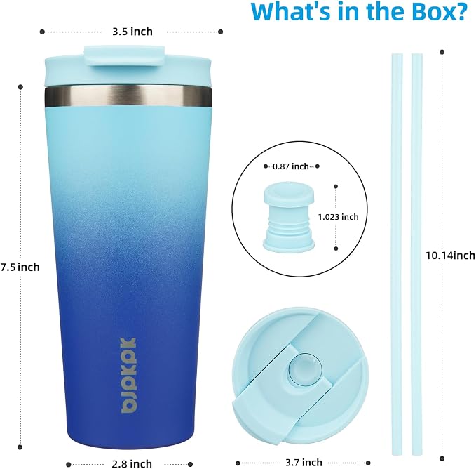 BJPKPK 22 oz Coffee Tumbler