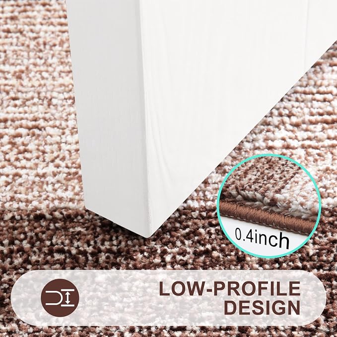 Kitinjoy Indoor Outdoor Door Mat, 50x30 Non-Slip Absorbent Dirt Trapper