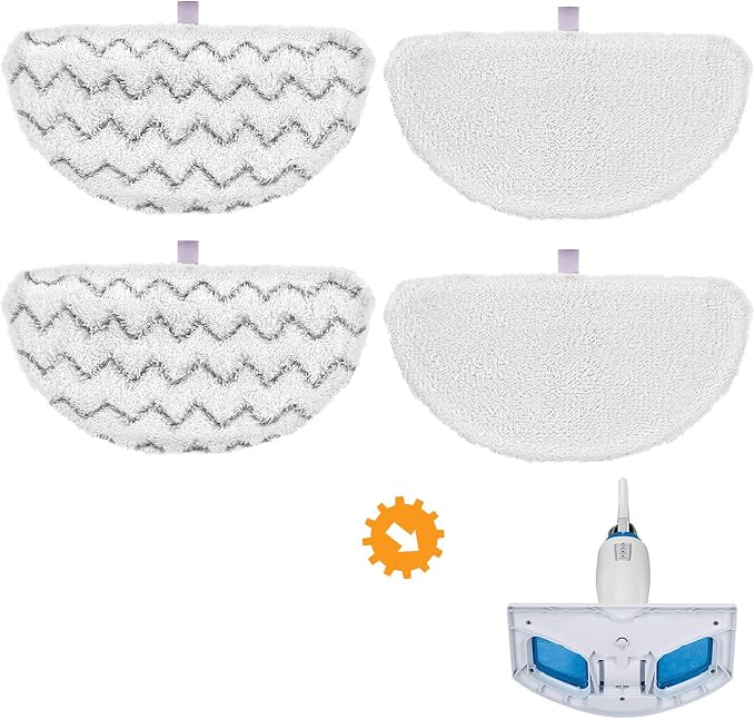 1940 for Bissell Steam Mop Pads for Bissell PowerFresh Steam Mop 1806 1544 1440