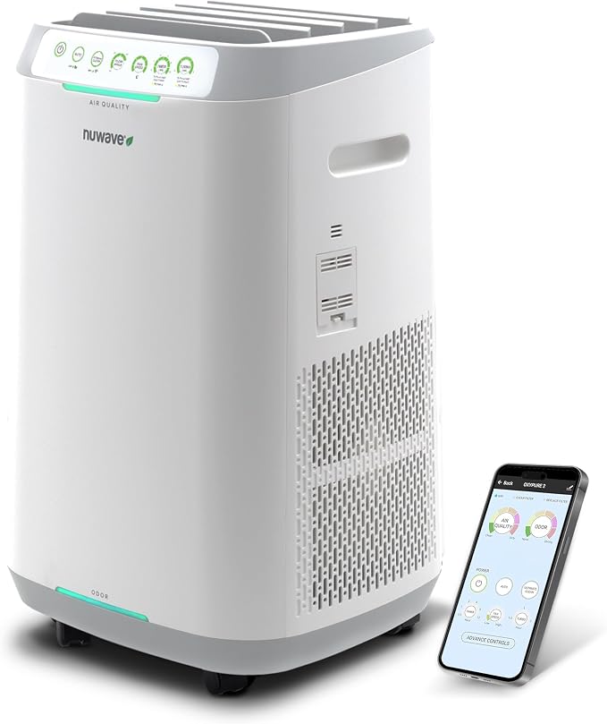 Nuwave Forever Air Purifier for Home Large Room Up to 2, 002 Ft², Dual Sensors
