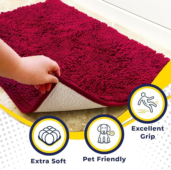 Muddy Mat® | Super Water Absorbent Door Mat Indoor, Microfiber Quick Dry