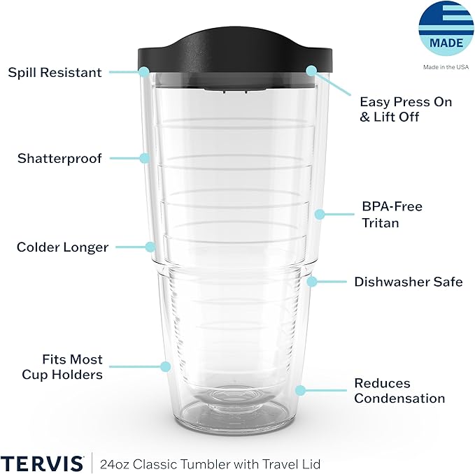 Tervis Dog Sayings Made in USA Double Walled Insulated Tumbler Travel Cup Keeps