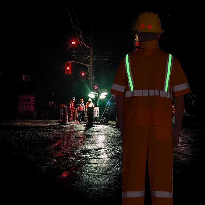 A-SAFETY High Visibility Reflective Safety Vest Customize Logo (XS-8XL)