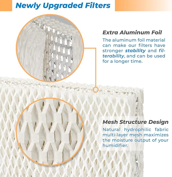 ANTOBLE 4 Pack WF813 Humidifier Filter Replacement