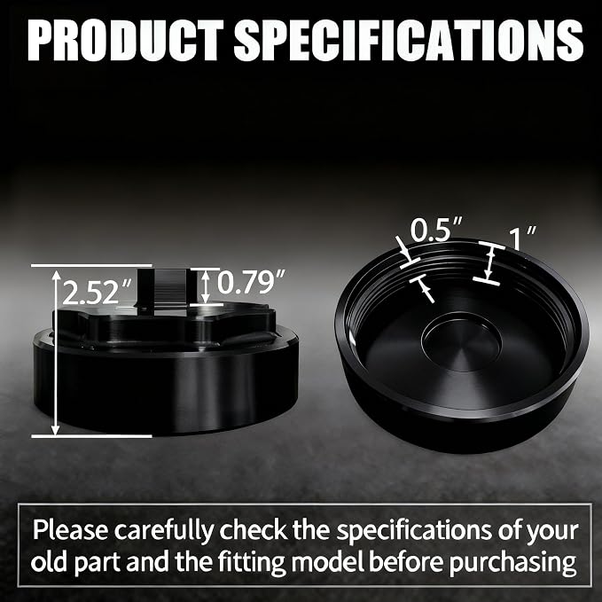 iFJF 68065612AA Fuel Filter Housing Cover Cap Replacement