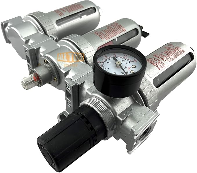 1/2" NPT MID FLOW Filter Regulator Coalescing Desiccant Dryer System