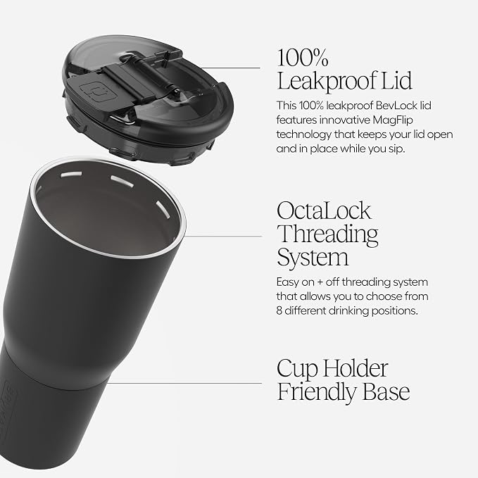 BrüMate Nav 25oz 100% Leak Proof Insulated Travel Tumbler