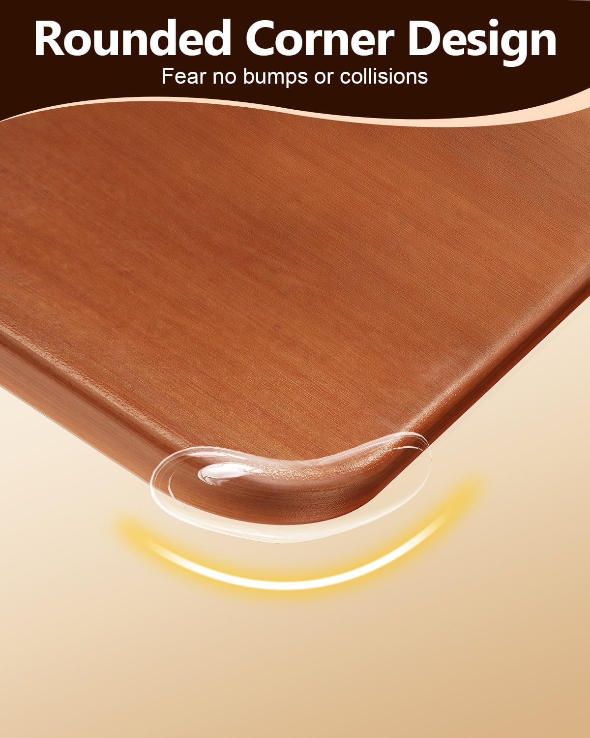 Ergonomic Wood Desk Extender Tray, Foldable Elbow Wrist Rest Shelf