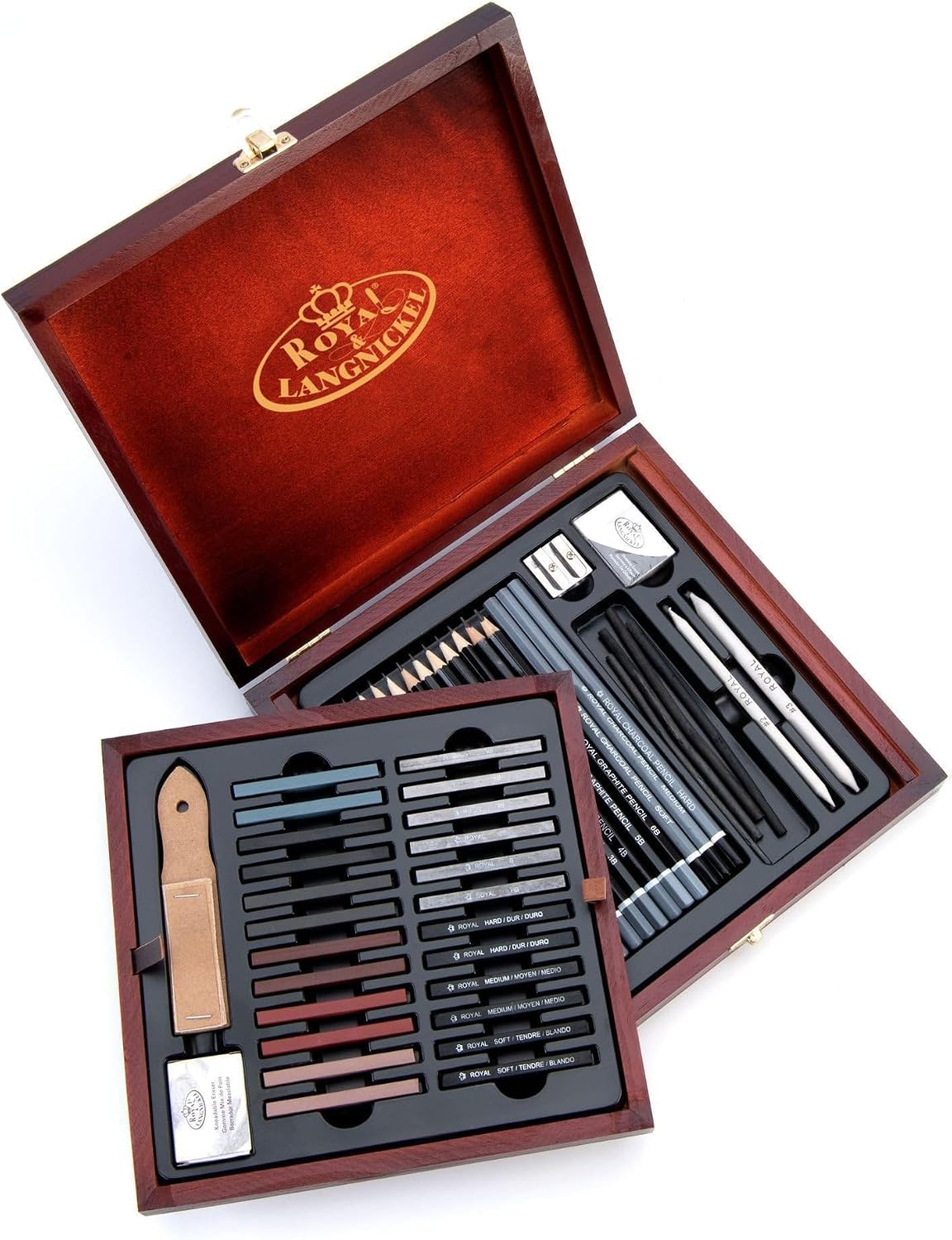 Royal & Langnickel RSET-SKET1600 Premier Sketch Pencil Art Set, 51-Piece