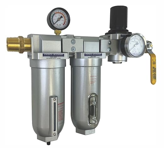 1/2" NPT Industrial Oil, Moisture Vapor Removing Coalescing Filter and in Line