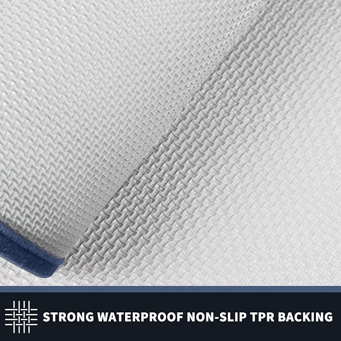 PURRUGS Dirt Trapping Door Mat 24" x 60", Non-Slip Machine Washable Entryway Rug