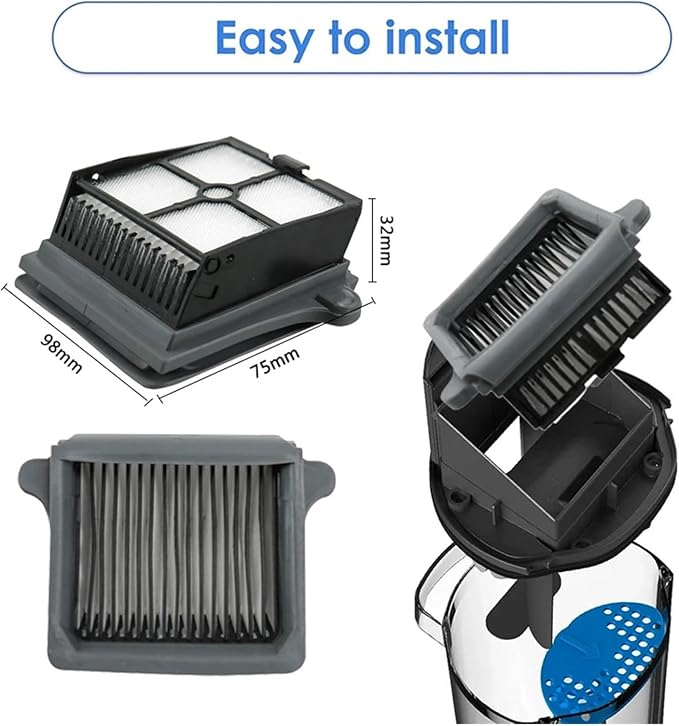 Compatible For TINECO 3.0 Spare Parts Floor Scrubber Roller Brush Filter