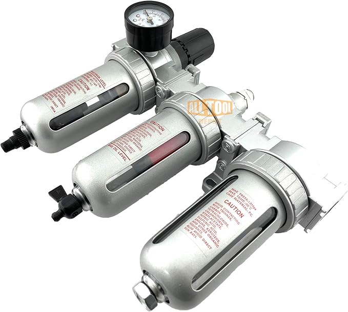 1/2" NPT MID FLOW Filter Regulator Coalescing Desiccant Dryer System