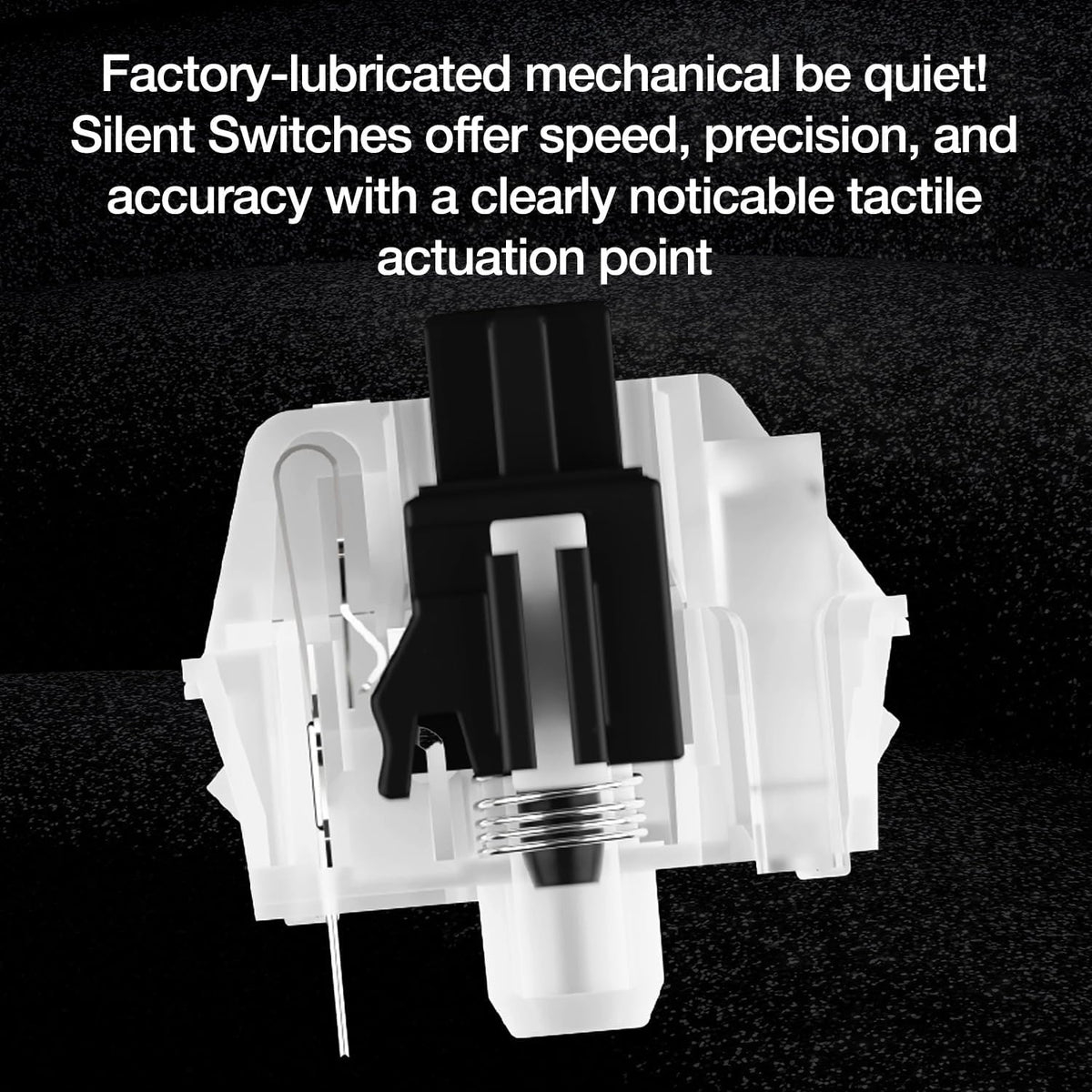 be quiet! Dark Mount Tactile, Gaming Keyboard, Mechanical Silent Switches