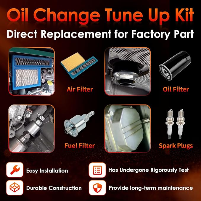 Tune Up Kit 140-3116 Air Filter, 122-0836 Oil Filter & Fuel Filter