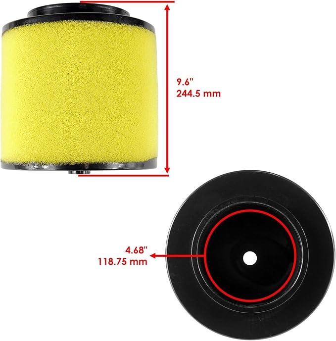 Replacement Air Filter Cleaner For Honda Rancher 350 TRX350TE 2x4 ES 2000-2006