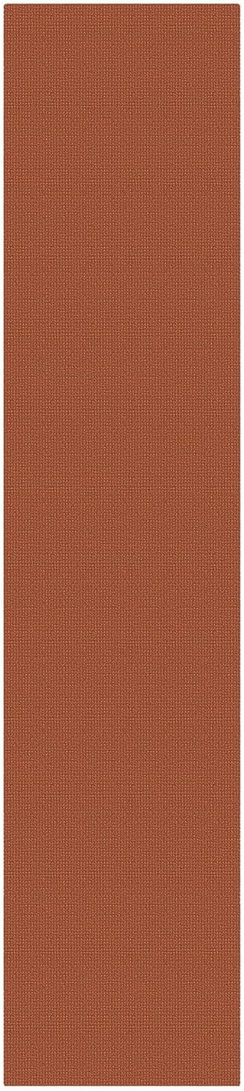 KOZYFLY Orange 2.5'x12' Runners Rugs