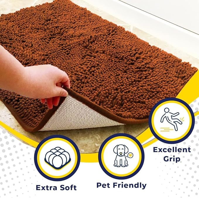 Muddy Mat® | Super Water Absorbent Door Mat Indoor, Microfiber Quick Dry