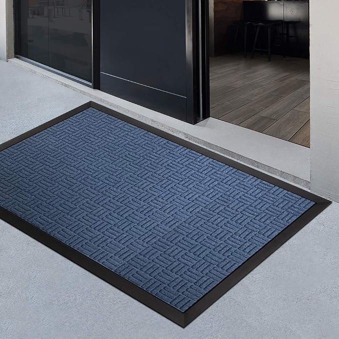 Mibao Front Door Mat, Heavy Duty Durable Welcome Mat