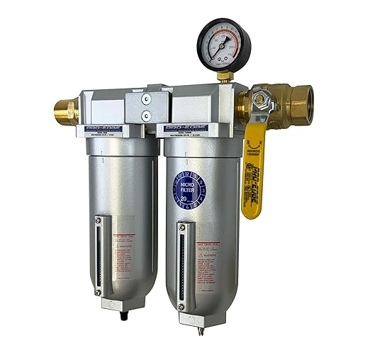 1/2" NPT Industrial Moisture Removing Particulate Filter Water Separator and Oil