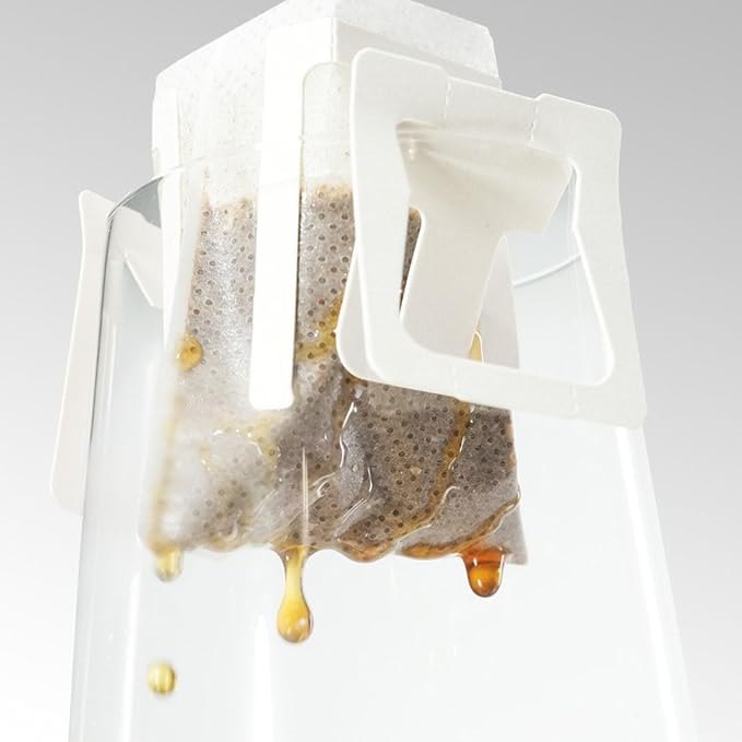 SZLYTYUN 50PCS Portable Coffee Filter Paper Hanging Ear Drip Coffee Single