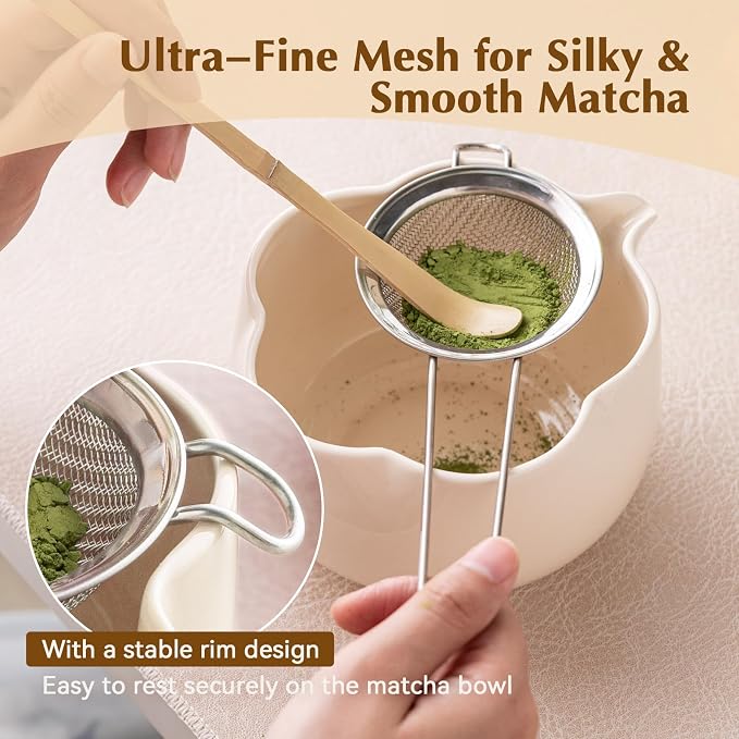 Matcha Set, Sifter and other Matcha Tools