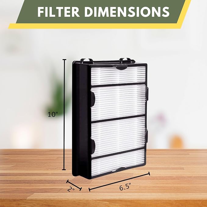Nispira True HEPA Air Filter Replacement Compatible