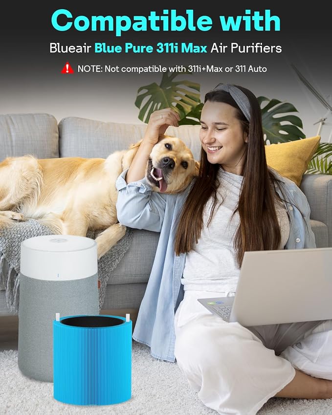 Leemone Blue Pure 311i Max AllergenBlock Replacement Filter Compatible