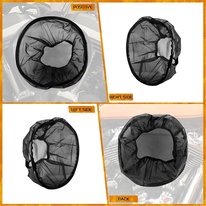 Air Filter Cover Motorcycle Waterproof Air Cleaner Rain Sock Dustproof