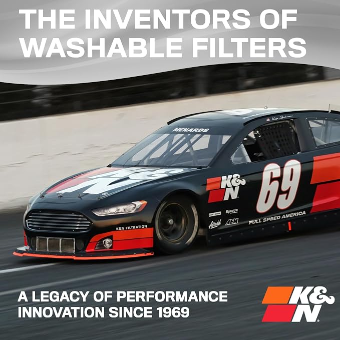 K&N 12X24X1 HVAC Furnace Air Filter, Lasts a Lifetime, Merv 8, the Last HVAC