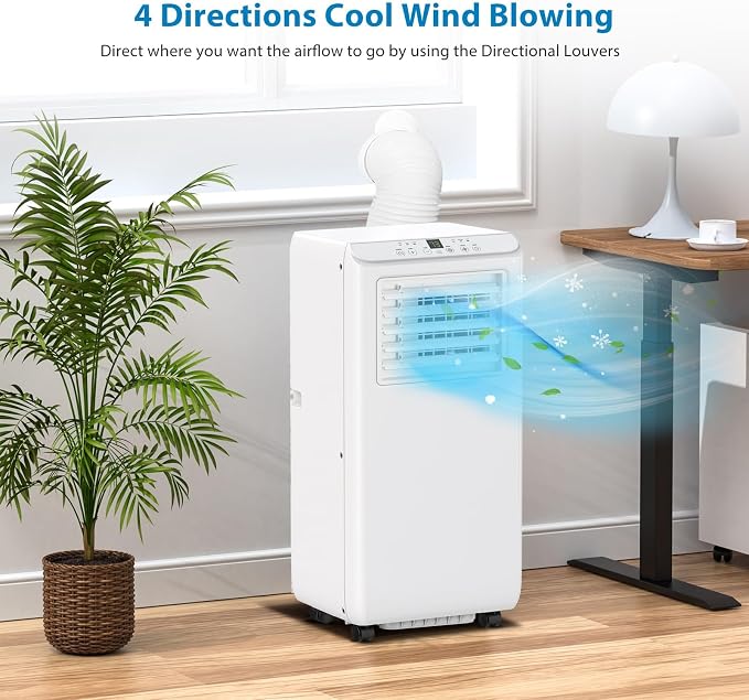 3-in-1 Portable Air Conditioner 8000BTU