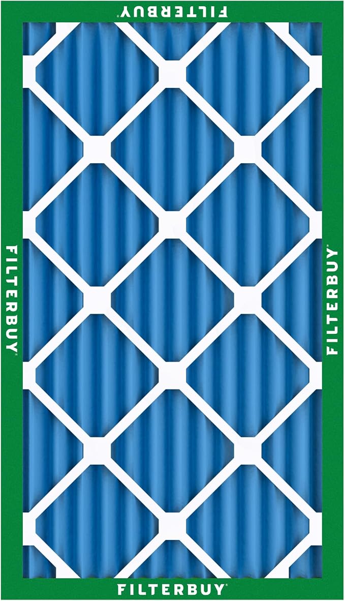 Filterbuy 16x24x2 Air Filter MERV 13 Optimal Smoke & Allergy Defense,