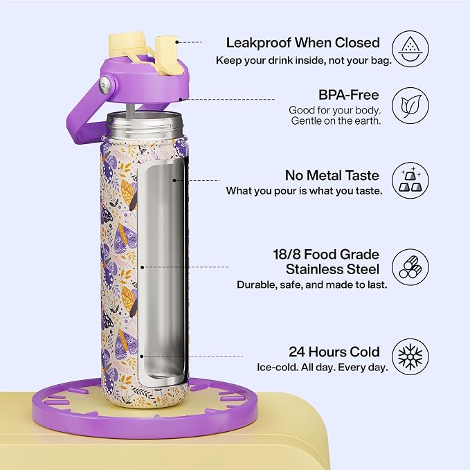 ENCOOL Insulated Water Bottle