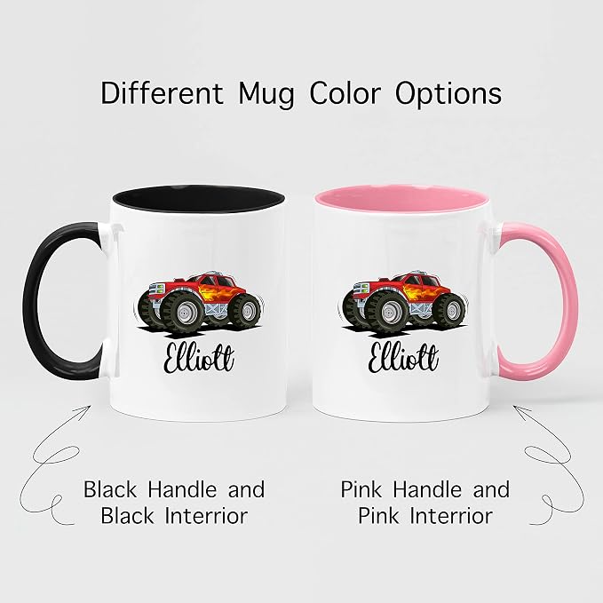 Personalized Mug for Kids, Girls | Customized Hot Chocolate Cocoa Coffee Tea