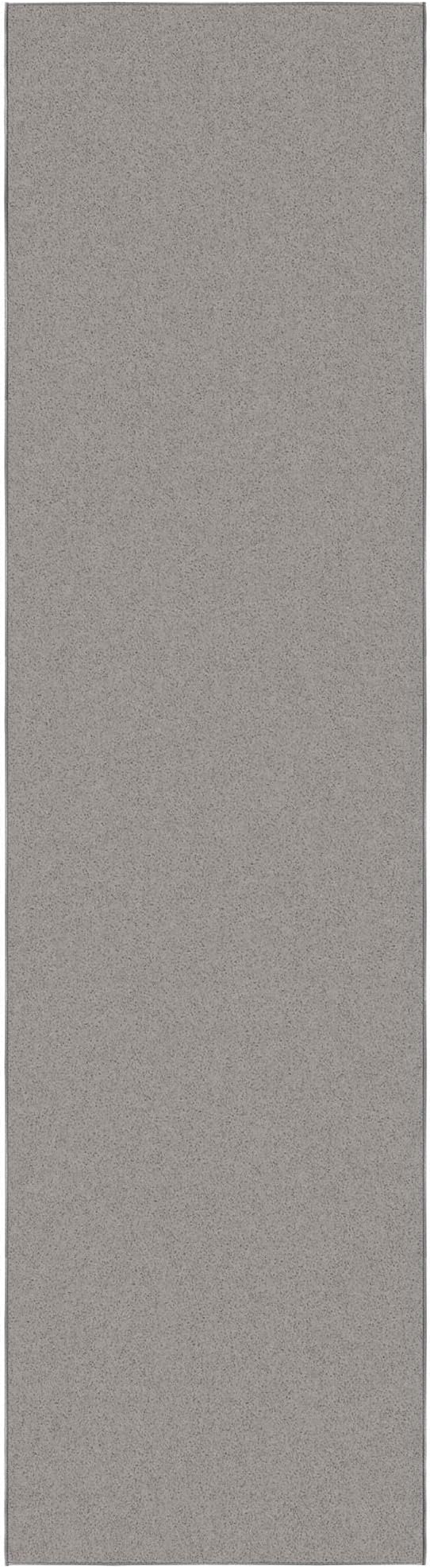 Ottomanson Hallway Runner Rug 2'7" x 9'10" Non Slip Solid Area Rugs Easy to