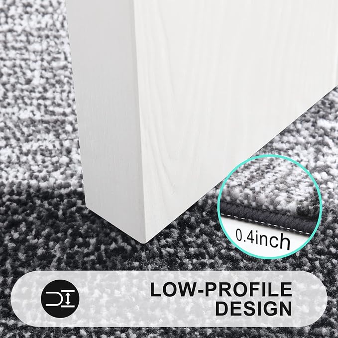 Kitinjoy Indoor Outdoor Door Mat, 70x32 Non-Slip Absorbent Dirt Trapper