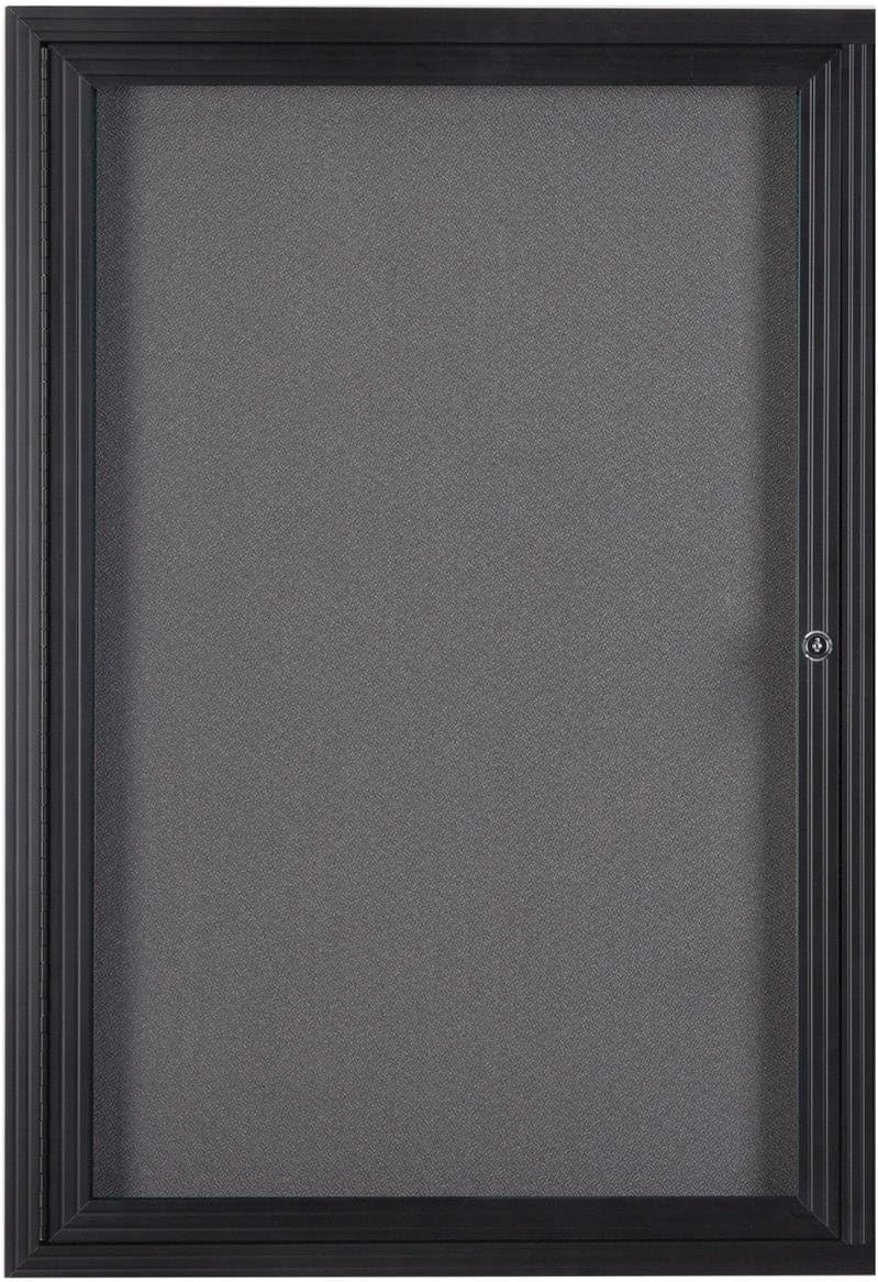 Displays2go Wall Mounted 24" x 36" Enclosed Message Board