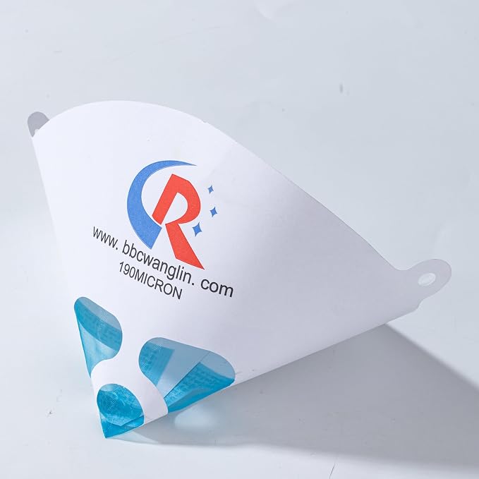 100 Pack of Paint Strainers, Paint Filter Strainer Paper Cone