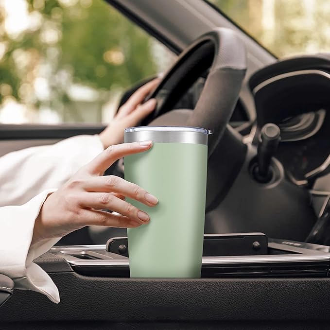 20 oz Tumbler with Lid Stainless Steel Insulated Tumblers Cups Travel Mug |