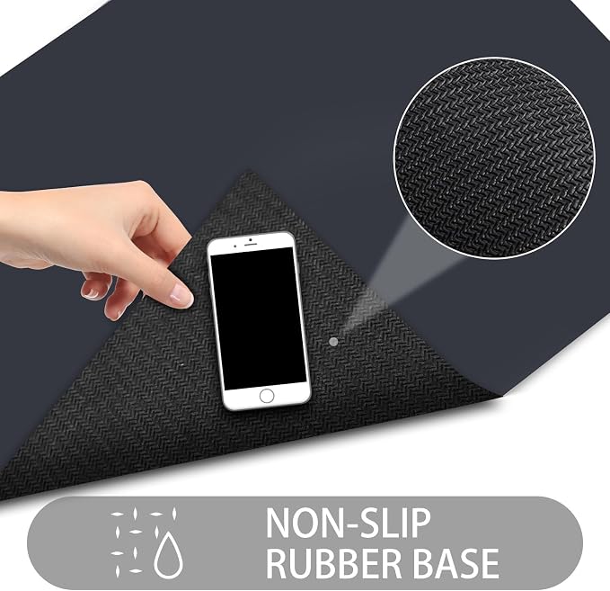 Ultra Thin Door Mat Indoor Entrance, 1/10 in Thin Door Mats