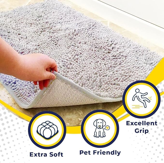 Muddy Mat® | Super Water Absorbent Door Mat Indoor, Microfiber Quick Dry