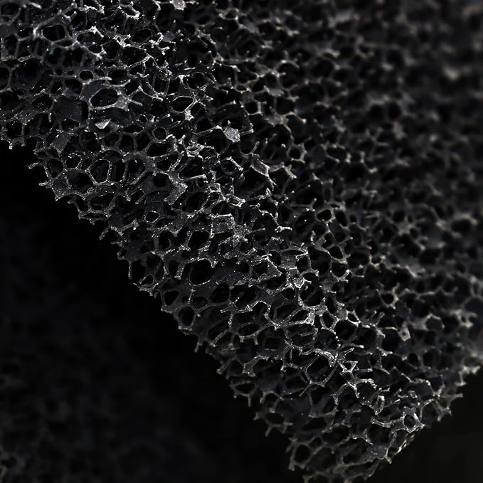 Cut to Fit Activated Carbon Media Pad, Pre Filter Carbon Sponge