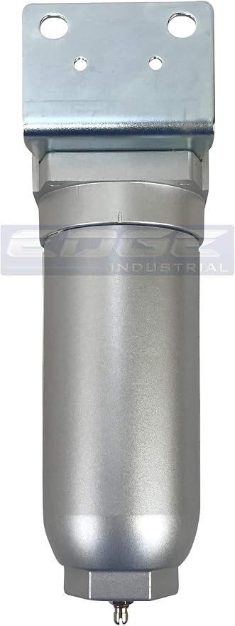 HEAVY DUTY INDUSTRIAL RATED HIGH FLOW PARTICULATE FILTER, IN-LINE WATER TRAP