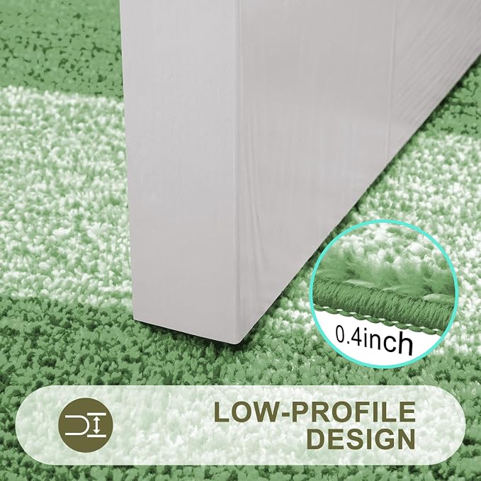 Kitinjoy Indoor Outdoor Door Mat, 71x47 Non-Slip Absorbent Dirt Trapper