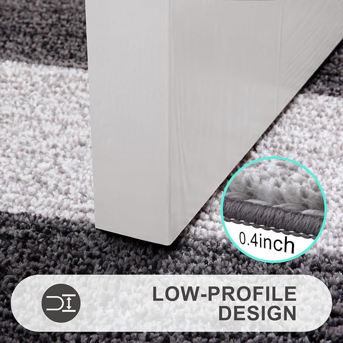Kitinjoy Indoor Outdoor Door Mat, 44x32 Non-Slip Absorbent Dirt Trapper