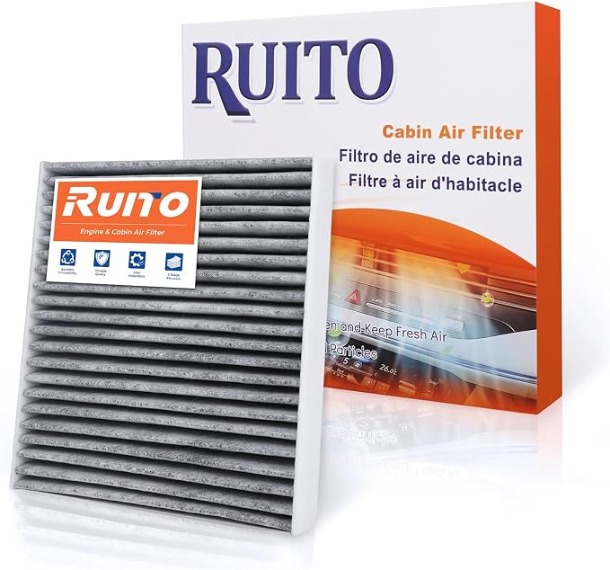RUITO Cabin Air Filter, Fits 2018-2021 Accent, 2017-2020 Elantra, 2018-2020
