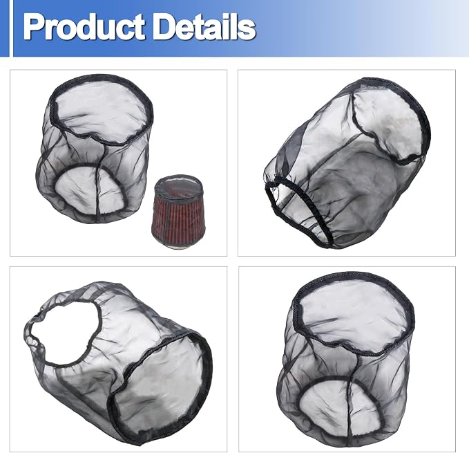 Air Filter Cover Small Dustproof Protective Cover Fits