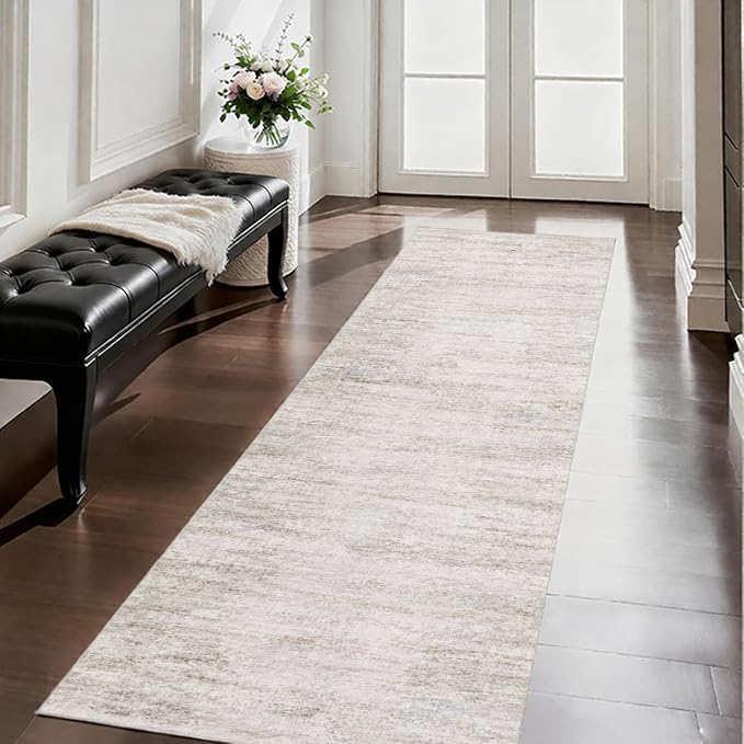 Washable Runners for Hallway 2x6 Runner Rug, Ultra-Thin Kitchen Runner Rugs