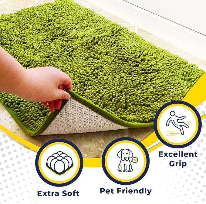 Muddy Mat® | Super Water Absorbent Door Mat Indoor, Microfiber Quick Dry