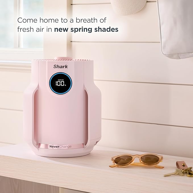 Shark Air Purifier for Home, NeverChange Compact Pro, for Bedroom, Home Office